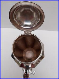 Cafetière, Verseuse CHRISTOFLE GALLIA Métal Argenté modèle COLBERT 5834 Art Déco