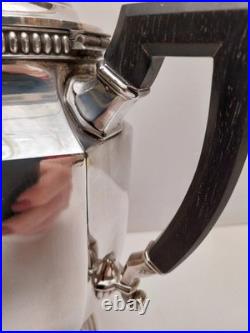 Cafetière, Verseuse CHRISTOFLE GALLIA Métal Argenté modèle COLBERT 5834 Art Déco