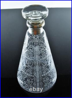 Carafe A Vin Whisky Grave Degage Acide Metal Argente Modele Lido Baccarat Signe Carafe A Vin Whisky Grave Degage Acide Metal Argente Modele Lido Baccarat Signe
