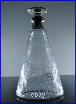 Carafe A Vin Whisky Grave Degage Acide Metal Argente Modele Lido Baccarat Signe Carafe A Vin Whisky Grave Degage Acide Metal Argente Modele Lido Baccarat Signe