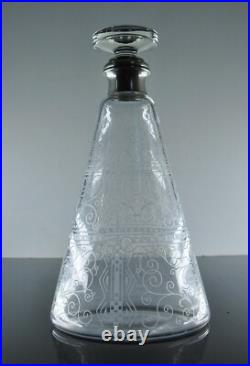 Carafe A Vin Whisky Grave Degage Acide Metal Argente Modele Lido Baccarat Signe Carafe A Vin Whisky Grave Degage Acide Metal Argente Modele Lido Baccarat Signe