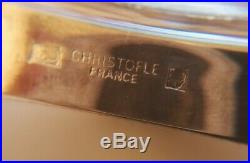 Chandelier/candélabre 5 branches modèle Albi en métal argenté signé Christofle