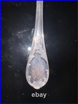 Christofle 12 cuillères à soupe en métal argenté Modèle Marly 20,5 cm