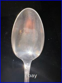 Christofle 12 cuillères à soupe en métal argenté Modèle Marly 20,5 cm