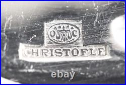 Christofle 12 fourchettes de table métal argenté modèle Malmaison Empire