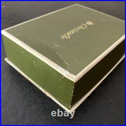 Christofle 8 porte menu nom modèle Coquille feuilles métal argenté écrin