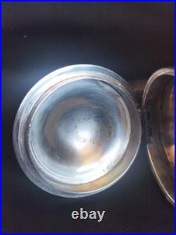 Christofle / Cafetière/verseuse en métal argenté & ébène / Modèle Malmaison Christofle / Cafetière/verseuse en métal argenté & ébène / Modèle Malmaison