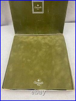 @@@ Christofle Hotel Modele Albi Trousse 6 Couverts Metal Argente Neuf Blister