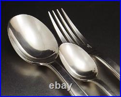 Christofle Modele Lotti Menagere Art Deco 36 Pieces Metal Argente Vers 1950 Christofle Modele Lotti Menagere Art Deco 36 Pieces Metal Argente Vers 1950