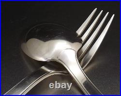 Christofle Modele Lotti Menagere Art Deco 36 Pieces Metal Argente Vers 1950 Christofle Modele Lotti Menagere Art Deco 36 Pieces Metal Argente Vers 1950