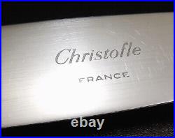 Christofle Modele Malmaison Empire 12 Grands Couteaux Metal Argente 1980