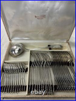 Christofle Modele Marly Menagere 37 Pieces En Metal Argente