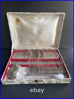 Christofle Modele Marly Menagere 37 Pieces En Metal Argente