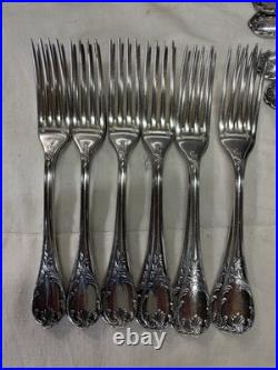 Christofle Modele Marly Menagere 37 Pieces En Metal Argente