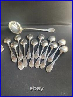 Christofle Modele Marly Menagere 37 Pieces En Metal Argente