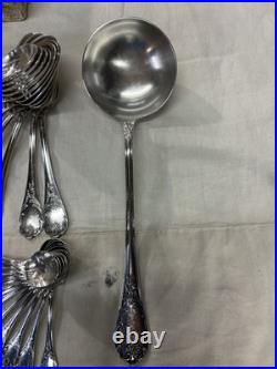 Christofle Modele Marly Menagere 37 Pieces En Metal Argente