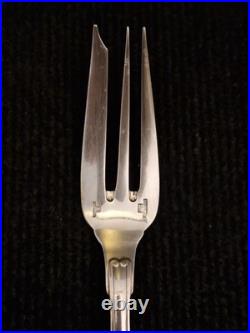 Christofle Modèle vendôme coquille Cuillère et fourchette de service L. 25