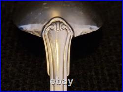 Christofle Modèle vendôme coquille Cuillère et fourchette de service L. 25