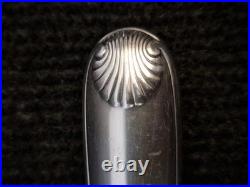 Christofle Modèle vendôme coquille rare couteau à pain L. 28 cm TBE/étui
