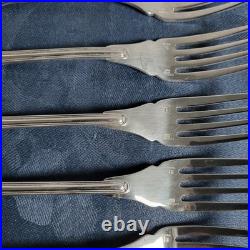 Christofle Orfevre Paris 12 Couverts A Poisson Modele Filet Chinon Metal Argente