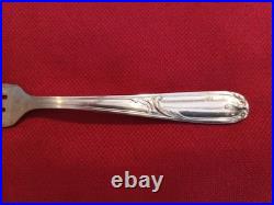 Christofle Service à dessert 15,5cm modèle GRAND BOURG en métal argenté 6 pièces