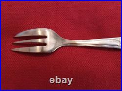 Christofle Service à dessert 15,5cm modèle GRAND BOURG en métal argenté 6 pièces