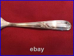 Christofle Service à dessert 15,5cm modèle GRAND BOURG en métal argenté 6 pièces