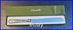 Christofle couteau a pain modele vinea en metal argente proche du neuf 1/2