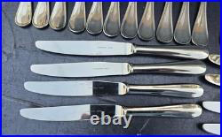 Christofle hotel menagere 48 pieces modele albi en acier