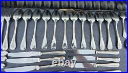 Christofle hotel menagere 48 pieces modele albi en acier