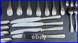 Christofle hotel menagere 48 pieces modele albi en acier