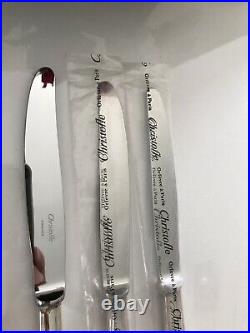 Christofle modèle America 6 couteaux à dîner en métal argenté