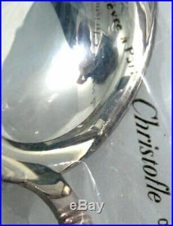 Christofle modèle Aria, louche à potage, neuve sous blister scellé métal argenté
