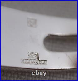 Christofle modèle Boréal 12 fourchettes à escargots, crustacés en métal argenté