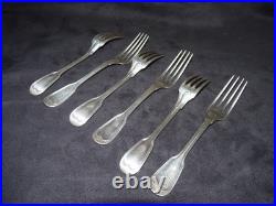 Christofle modèle CHINON partie de Ménagère métal argenté