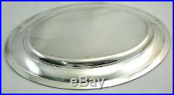 Christofle modèle Malmaison, très beau plat ovale, 45,5 cm, métal argenté