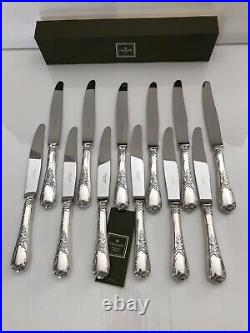 Christofle modèle Marly 12 couteaux à dîner en métal argenté