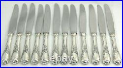 Christofle modèle Marly, 12 couteaux de table métal argenté, excellent état