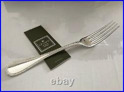 Christofle modèle Perles 12 fourchettes à dîner en métal argenté