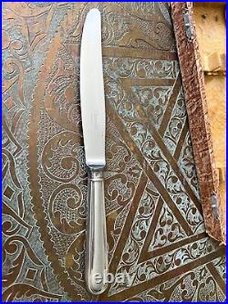 Christofle modèle Spatours 12 couteaux de table métal argenté très bon état