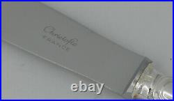 Christofle modèle Spatours, 8 couteaux de table en métal argenté