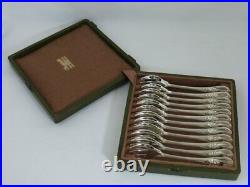 Christofle modèle Trianon 12 fourchettes à huitres excellent état métal argenté
