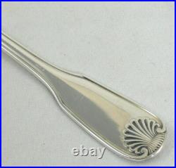 Christofle modèle Vendôme/Arcantia, 8 couteaux à poisson, métal argenté