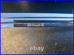 Christofle pince a glace metal argente modele a determiner belle brillance