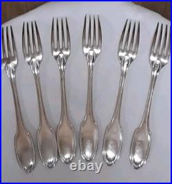 Christofle très ancien Modèle Perles enroulement Alfénide métal argenté