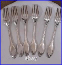 Christofle très ancien Modèle Perles enroulement Alfénide métal argenté