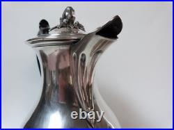 Christofle verseuse cafetière en métal argenté modèle ancien début XXeme