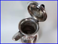 Christofle verseuse cafetière en métal argenté modèle ancien début XXeme