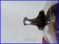 Christofle verseuse cafetière en métal argenté modèle ancien début XXeme