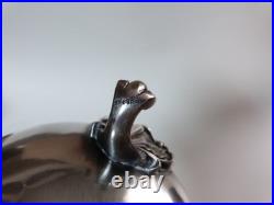 Christofle verseuse cafetière en métal argenté modèle ancien début XXeme